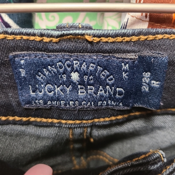 Lucky Brand Lolita Skinny Dark Wash Denim Jeans 26 - Picture 3 of 6